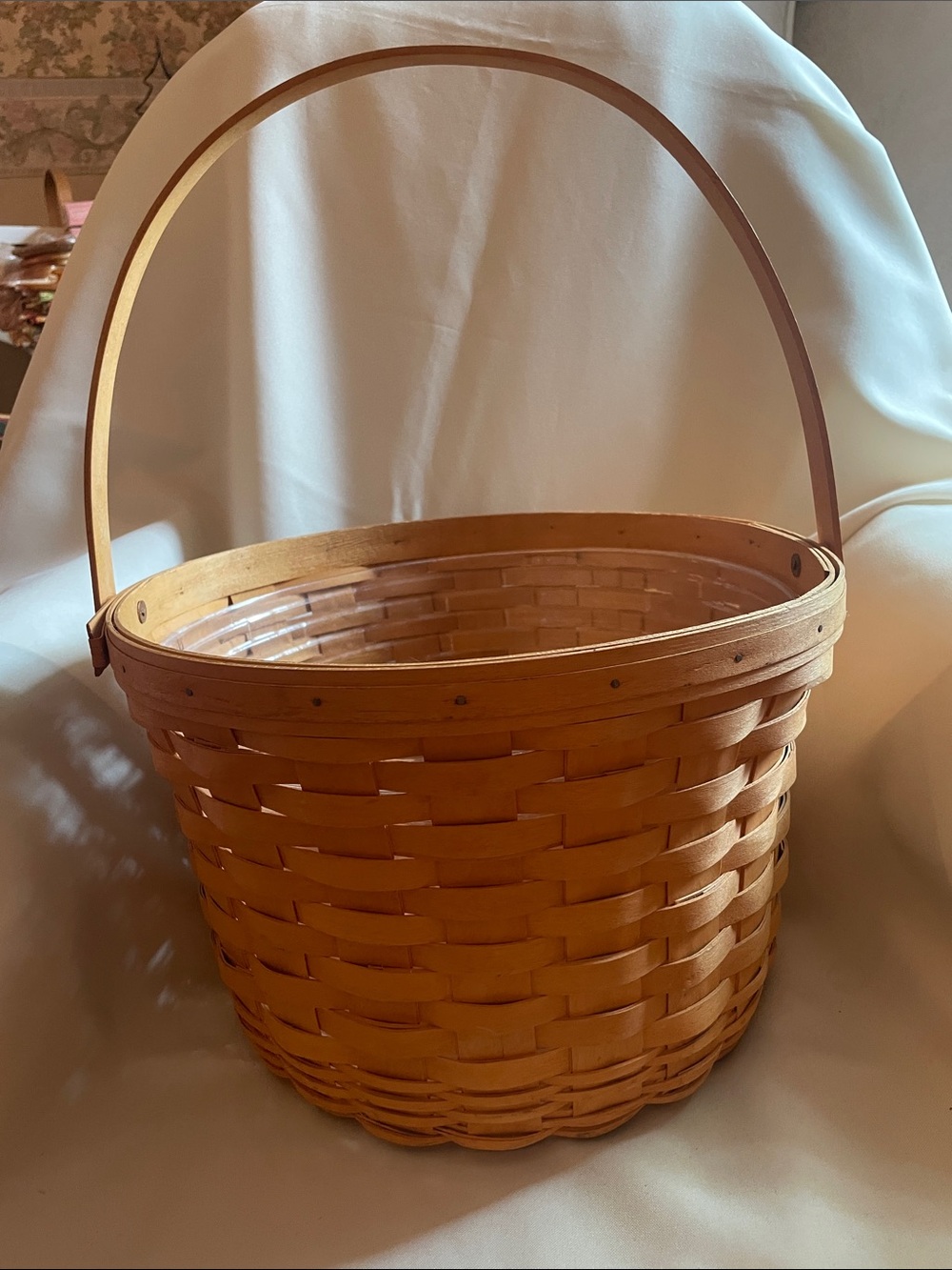 Longaberger Large Fruit Basket with Protector